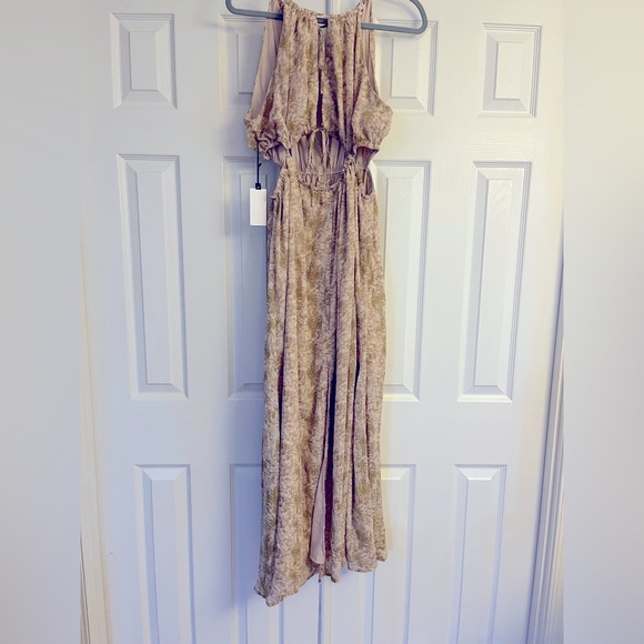 ASTR The Label Mid Cutout Sleeveless Maxi Dress, Size L - Picture 3 of 7